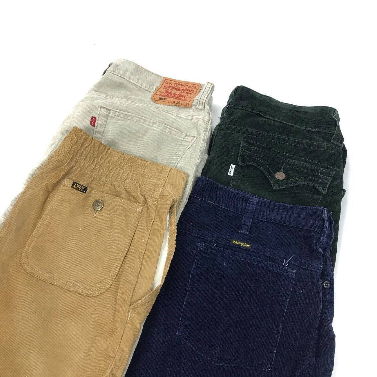 Branded Corduroy Jeans Northern Pole Vintage Wholesale 
