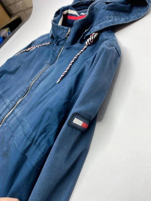 🧥 Tommy Jeans Hooded Jacket – Blue (Size XL)