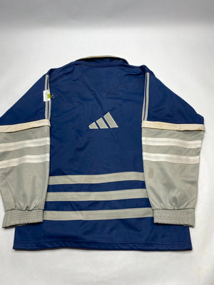 Adidas Vintage Navy & Grey Track Jacket (Men’s L)