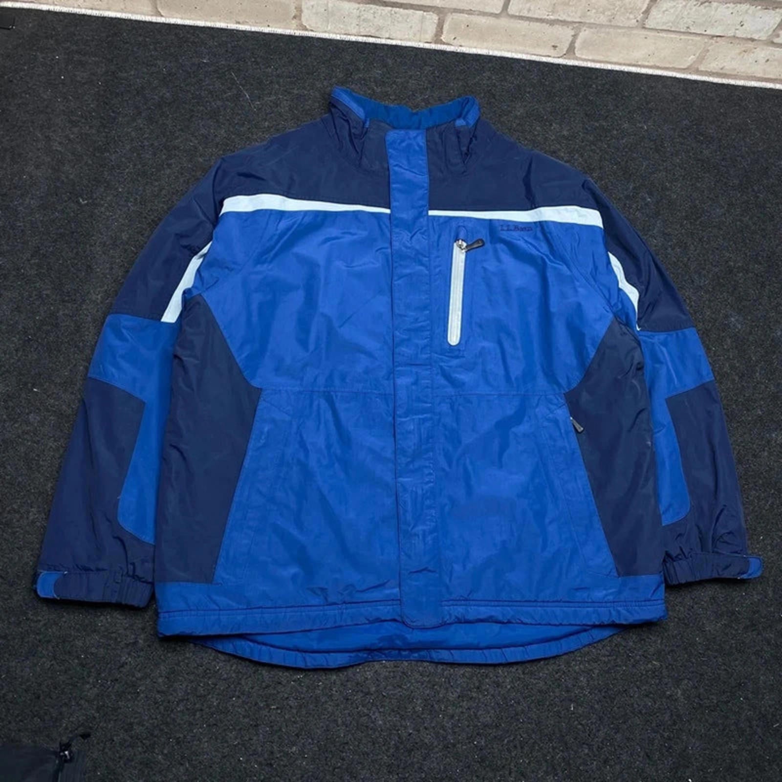 Blue L.L. Bean Ski Jacket Men's XXL