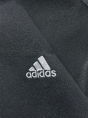 00s Black Adidas Fleece Jacket Men's Small Northern Pole Vintage Wholesale 