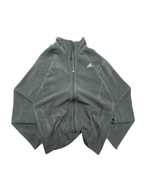 00s Black Adidas Fleece Jacket Men's Small Northern Pole Vintage Wholesale 