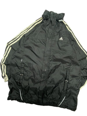 00s Black Adidas Padded Jacket Men's Large Northern Pole Vintage Wholesale 