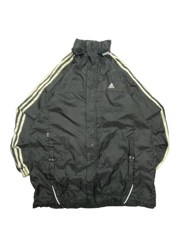 00s Black Adidas Padded Jacket Men's Large Northern Pole Vintage Wholesale 