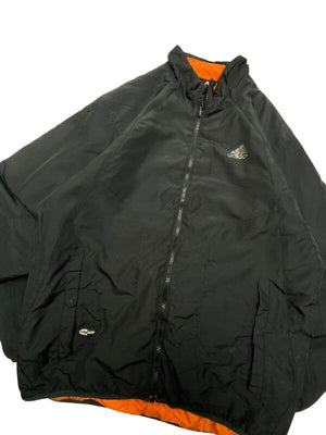 00s Black Adidas padded Jacket Men's Small Northern Pole Vintage Wholesale 