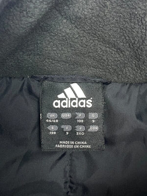 00s Black Adidas Padded Jacket Men's XL Northern Pole Vintage Wholesale 