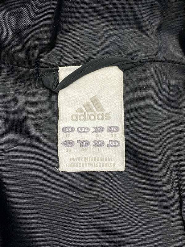 00s Black Adidas Puffer Jacket Men's Small Northern Pole Vintage Wholesale 