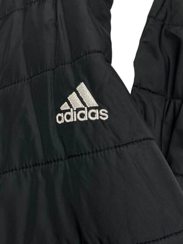 00s Black Adidas Puffer Jacket Men's Small Northern Pole Vintage Wholesale 