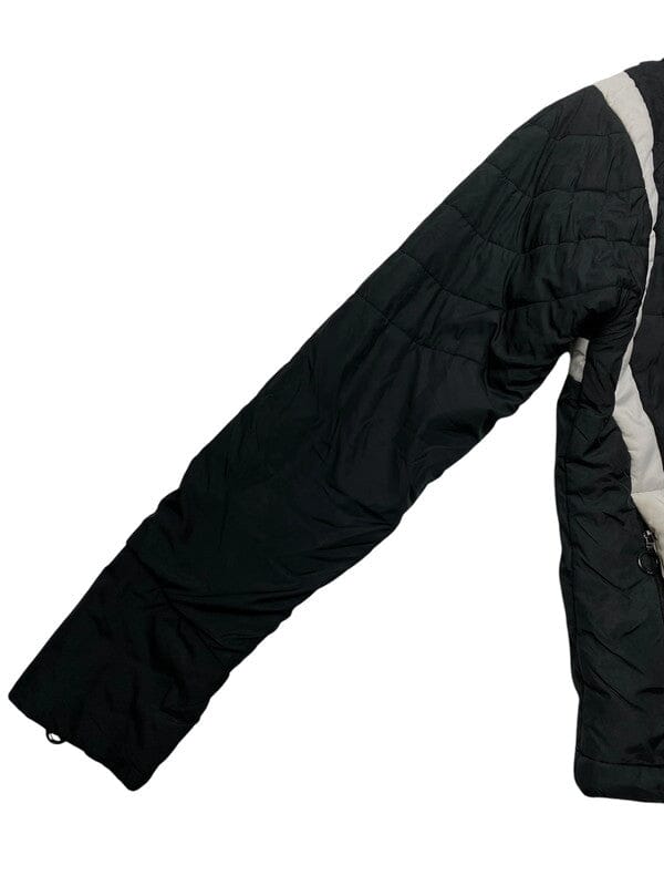 00s Black Adidas Puffer Jacket Men's Small Northern Pole Vintage Wholesale 