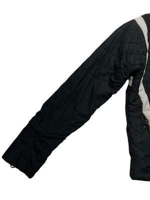 00s Black Adidas Puffer Jacket Men's Small Northern Pole Vintage Wholesale 