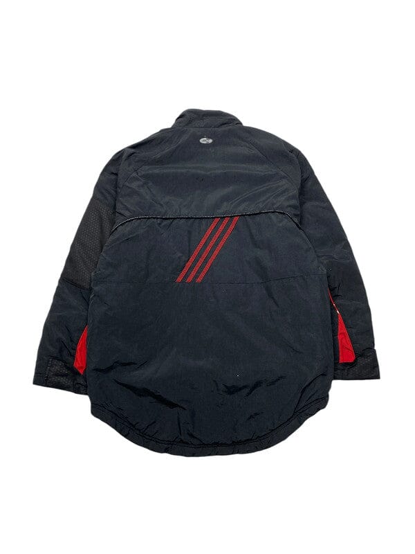 00s Black Adidas Quilted Jacket Men's Medium Northern Pole Vintage Wholesale 