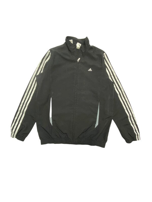 00s Black Adidas Tracksuit Jacket Youth's XL Northern Pole Vintage Wholesale 