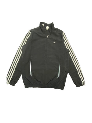 00s Black Adidas Tracksuit Jacket Youth's XL Northern Pole Vintage Wholesale 