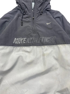 00s Black-Grey Nike Anorak Jacket Men's XL Northern Pole Vintage Wholesale 