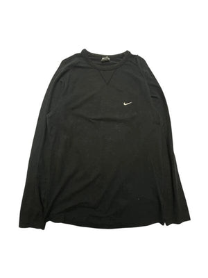00s Black Nike Long-sleeved T-shirt Men's Large Northern Pole Vintage Wholesale 