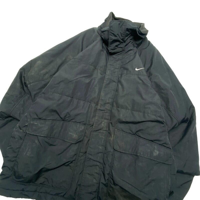 00s Black Nike Parkas Men's XXL Northern Pole Vintage Wholesale 