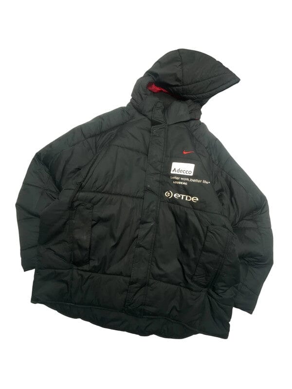 00s Black Nike Puffer Jacket Men's Large Northern Pole Vintage Wholesale 