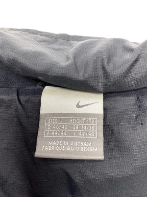 00s Black Nike Quilted Jacket Men's Large Northern Pole Vintage Wholesale 