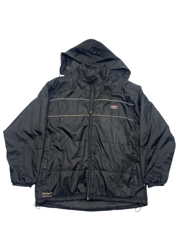 00s Black Umbro Jacket Men's Large Northern Pole Vintage Wholesale 