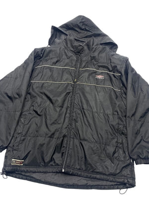 00s Black Umbro Jacket Men's Large Northern Pole Vintage Wholesale 
