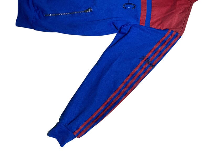 00s Blue Adidas Track Jacket Men's Small Northern Pole Vintage Wholesale 