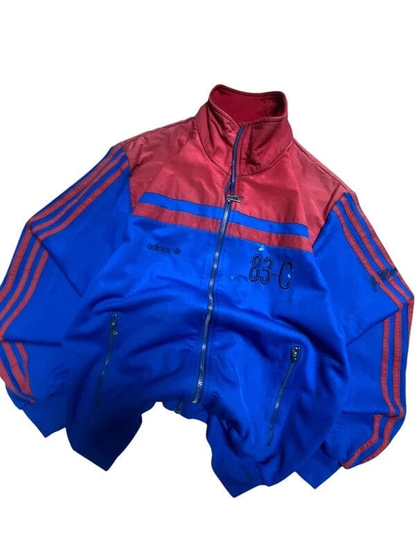 00s Blue Adidas Track Jacket Men's Small Northern Pole Vintage Wholesale 