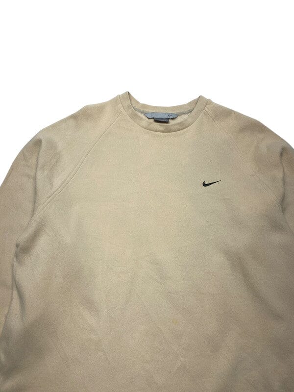 nike crewneck cream