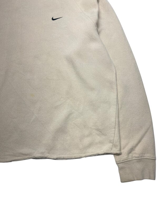 00s Cream Beige Nike Sweatshirt Women's Large Northern Pole Vintage Wholesale 