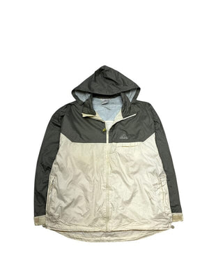 00s Cream-Grey Adidas Windbreaker Men's Medium Northern Pole Vintage Wholesale 