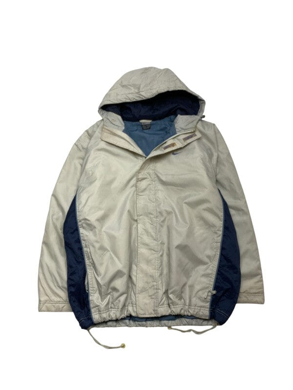 00s Cream Nike Windbreaker Men's Large Northern Pole Vintage Wholesale 
