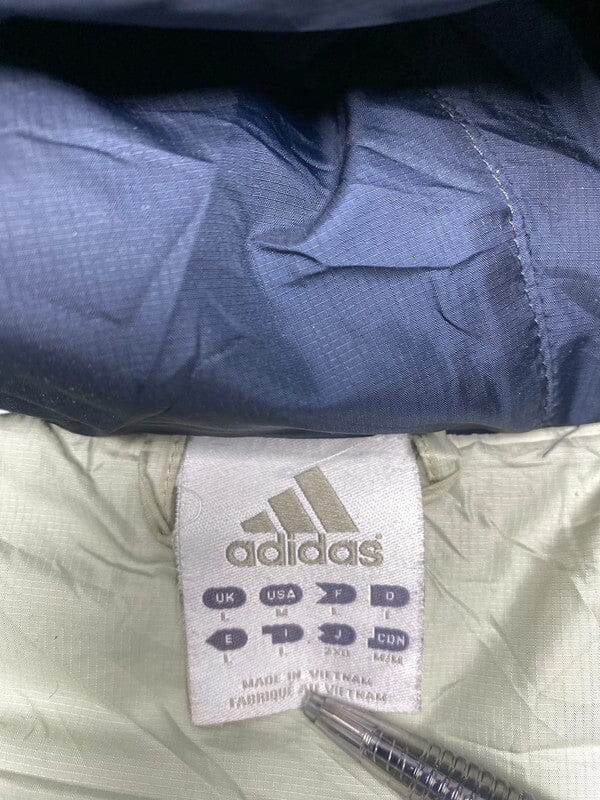 00s Green Adidas Puffer Jacket Men's Large Northern Pole Vintage Wholesale 