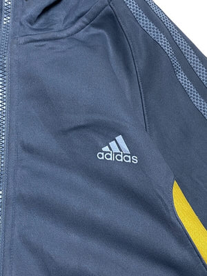 00s Grey Adidas Windbreaker Men's Medium Northern Pole Vintage Wholesale 