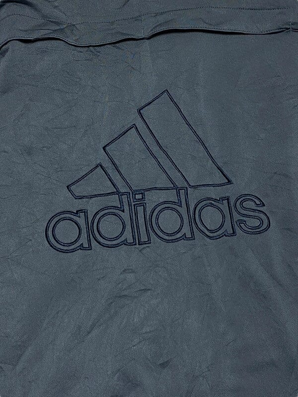 00s Grey Adidas Windbreaker Men's XL Northern Pole Vintage Wholesale 