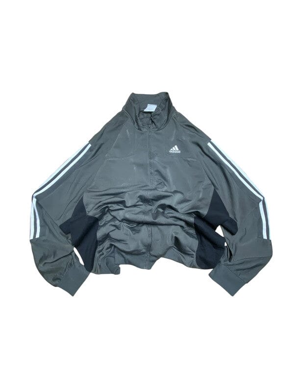 00s Grey Adidas Windbreaker Men's XL Northern Pole Vintage Wholesale 