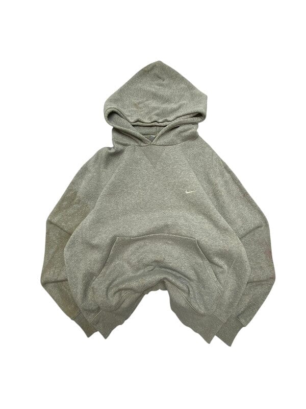 00s Grey Nike Hoodie Men's Medium Northern Pole Vintage Wholesale 