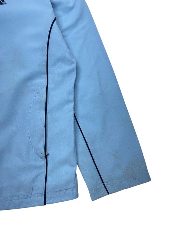 00s Light Blue Adidas Windbreaker Men's Medium Northern Pole Vintage Wholesale 