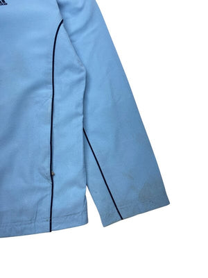 00s Light Blue Adidas Windbreaker Men's Medium Northern Pole Vintage Wholesale 