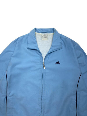 00s Light Blue Adidas Windbreaker Men's Medium Northern Pole Vintage Wholesale 