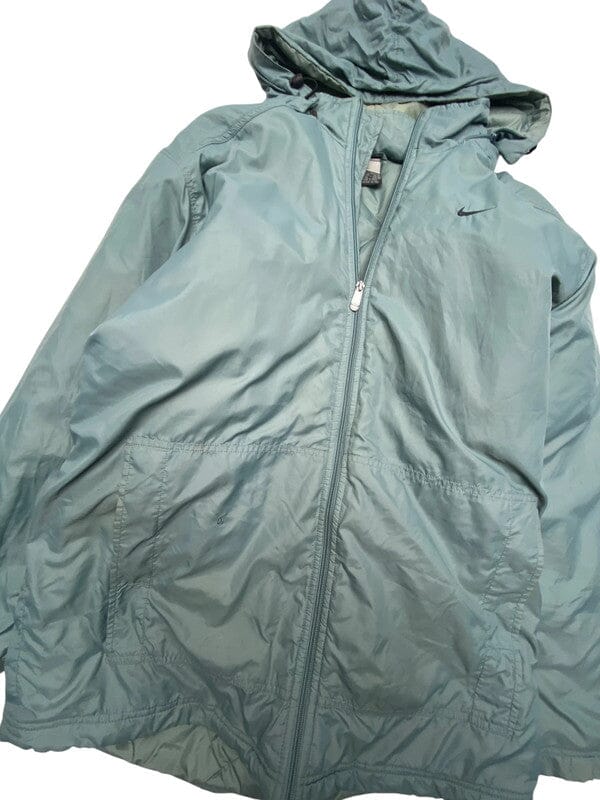 00s Light Blue Nike Windbreaker Men's Large Northern Pole Vintage Wholesale 
