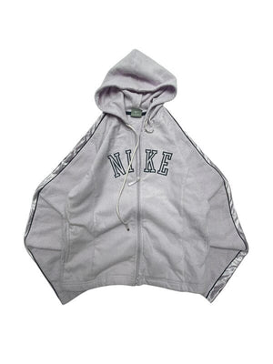 00s lilac nike zip-through hoodie women's medium Northern Pole Vintage Wholesale 