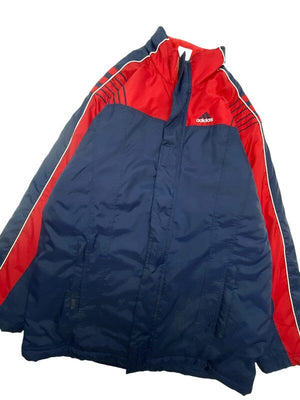 00s Navy Adidas Padded Jacket Men's XL Northern Pole Vintage Wholesale 