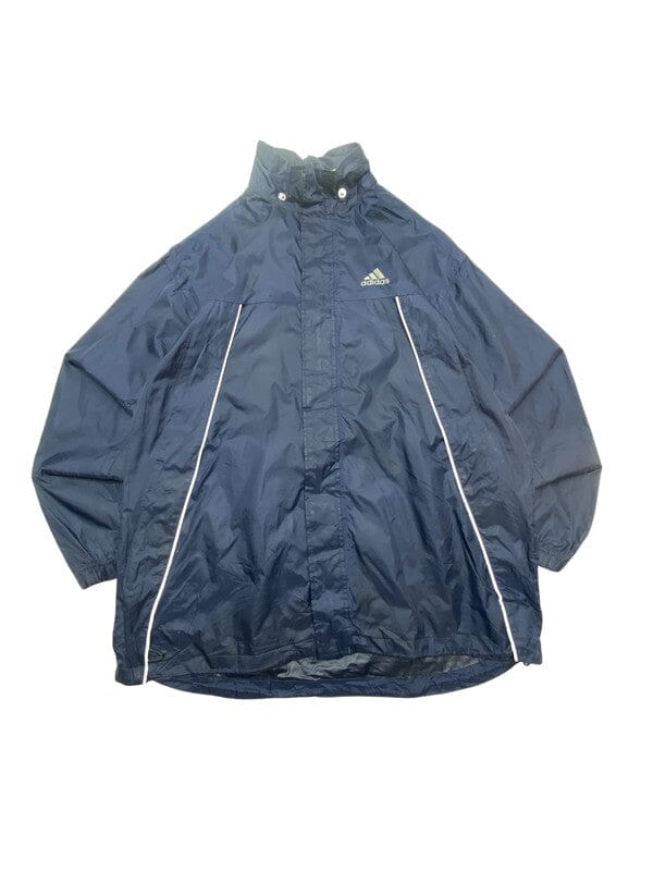 00s Navy Adidas Windbreaker Men's Large Northern Pole Vintage Wholesale 