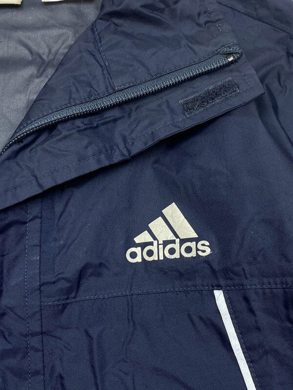 00s Navy Adidas Windbreaker Men's Medium Northern Pole Vintage Wholesale 
