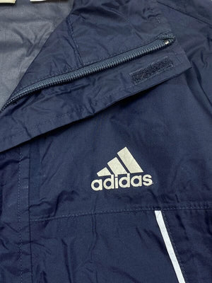 00s Navy Adidas Windbreaker Men's Medium Northern Pole Vintage Wholesale 