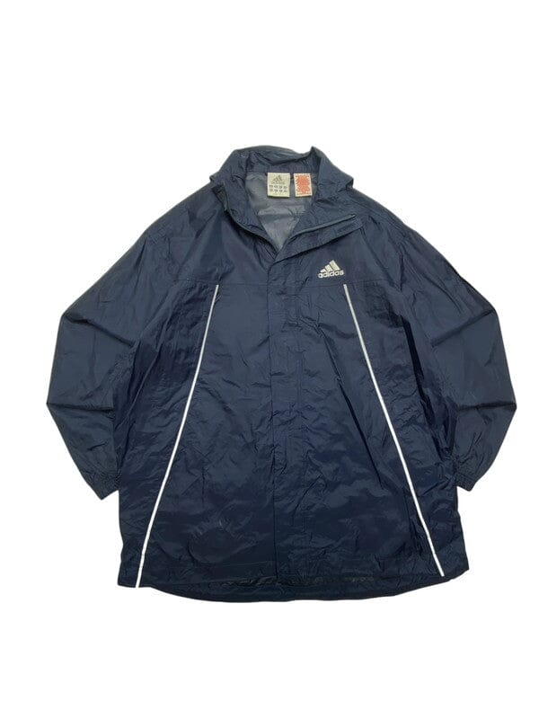 00s Navy Adidas Windbreaker Men's Medium Northern Pole Vintage Wholesale 