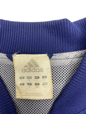 00s Navy Adidas Windbreaker Men's XL Northern Pole Vintage Wholesale 