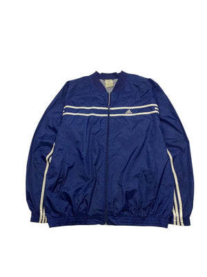00s Navy Adidas Windbreaker Men's XL Northern Pole Vintage Wholesale 