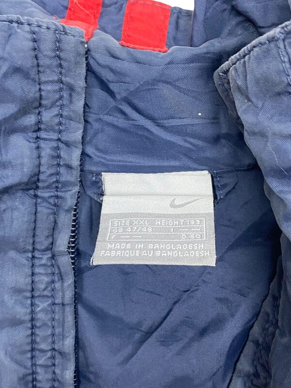 00s Navy Nike Windbreaker Men's XXL Northern Pole Vintage Wholesale 