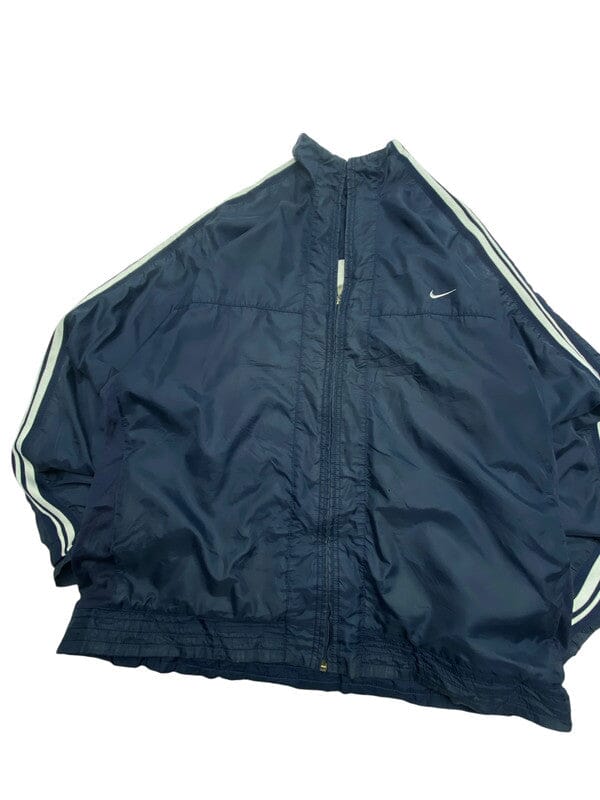 00s Navy Nike Windbreaker Men's XXL Northern Pole Vintage Wholesale 