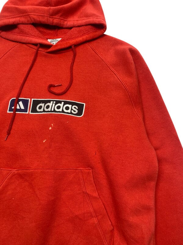 00s Red Adidas Hoodie Men's Small Northern Pole Vintage Wholesale 